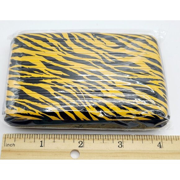 RFID Blocking Credit Card Holder Pocket Purse Case Security Wallet US Zebra - Picture 1 of 3